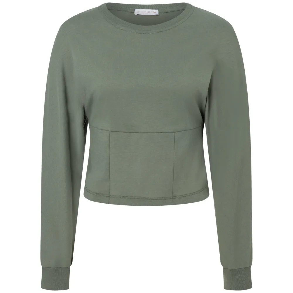 Mandala Damen Soft Longsleeve