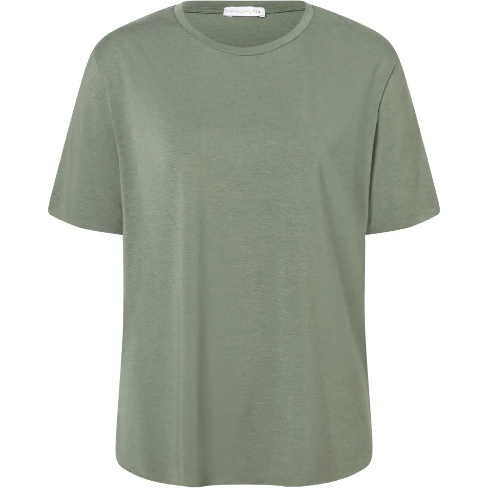 Mandala Damen Halfmoon T-Shirt