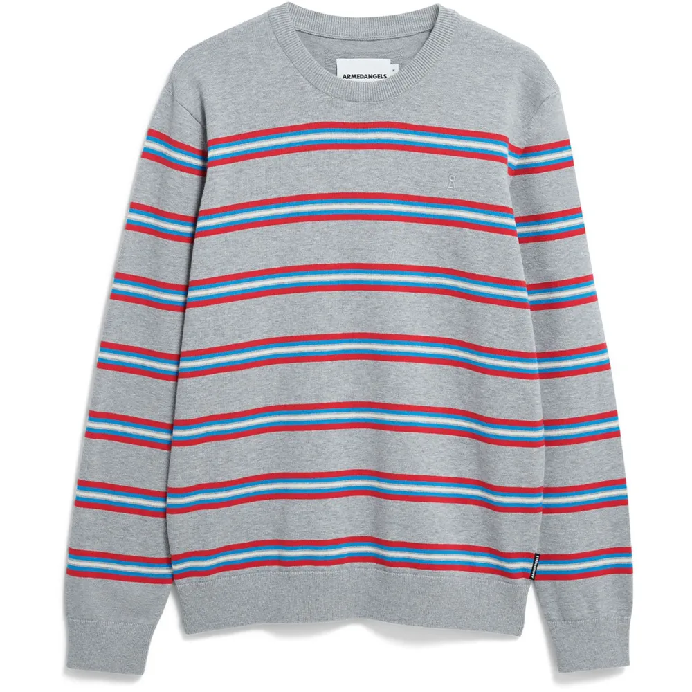 Armedangels Herren Loukaa Fine Stripe Pullover