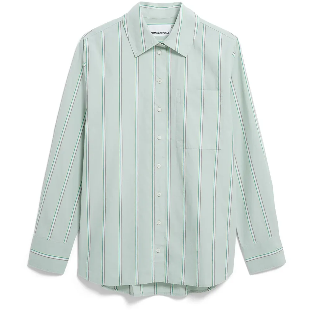 Armedangels Damen Stripe Loose Bluse