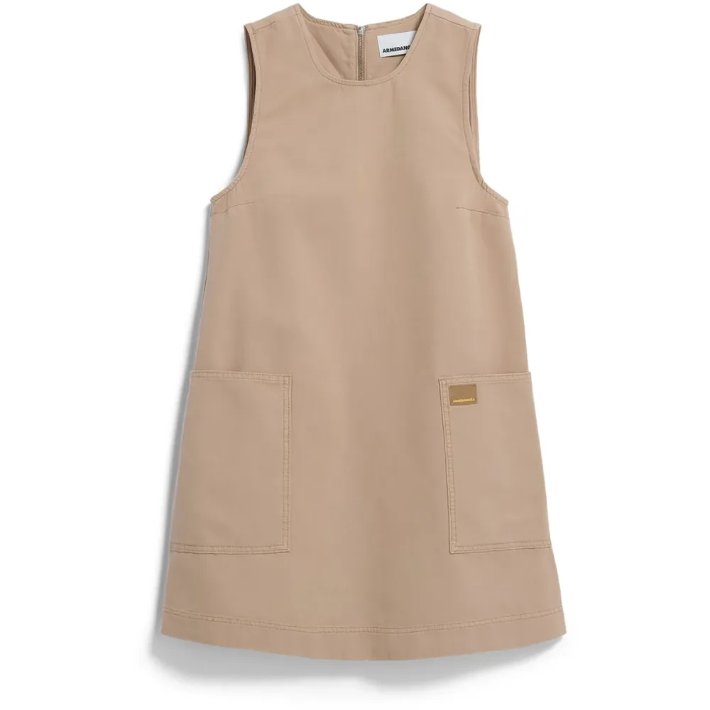 Armedangels Damen Workwear Canvas Mini Kleid