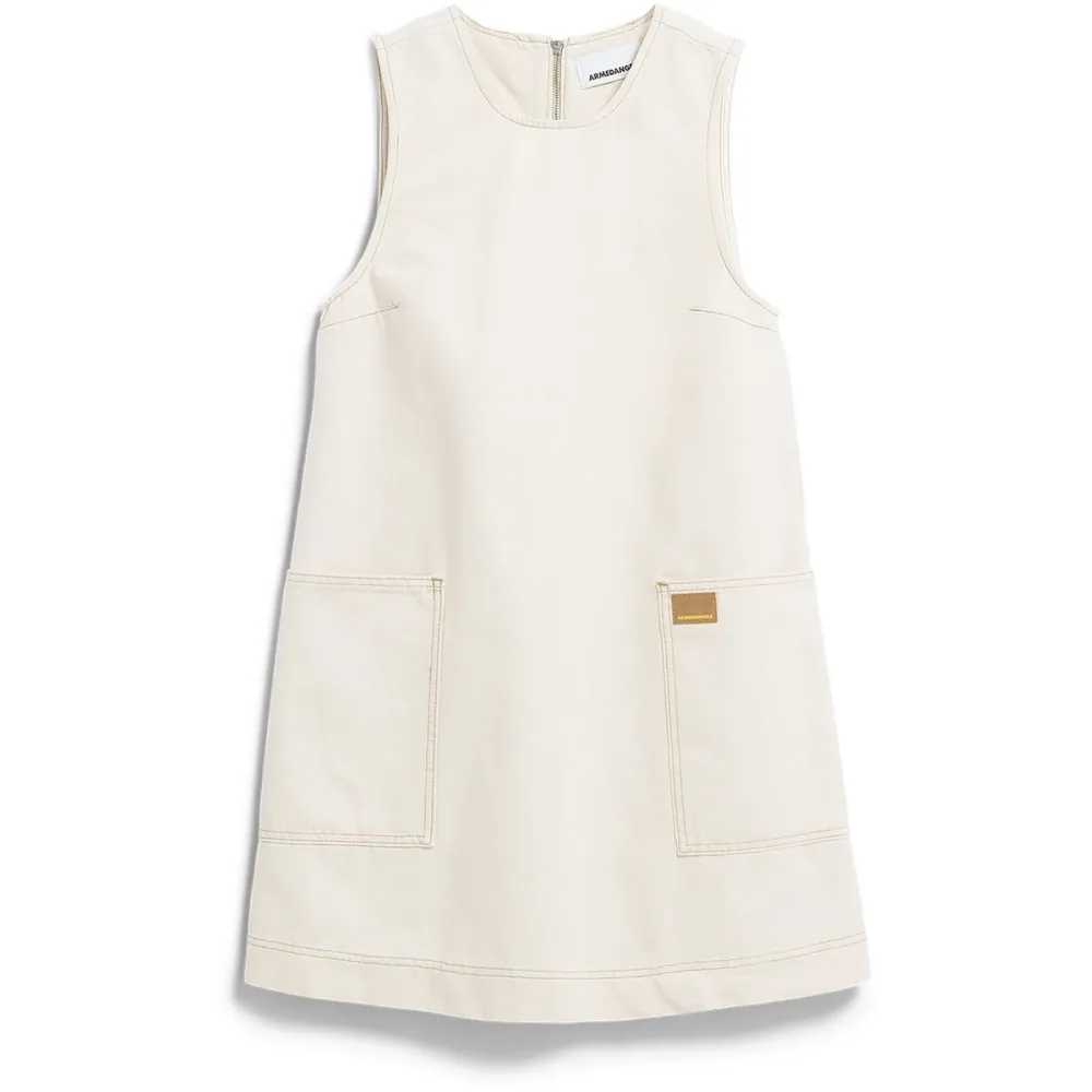 Armedangels Damen Workwear Canvas Mini Kleid