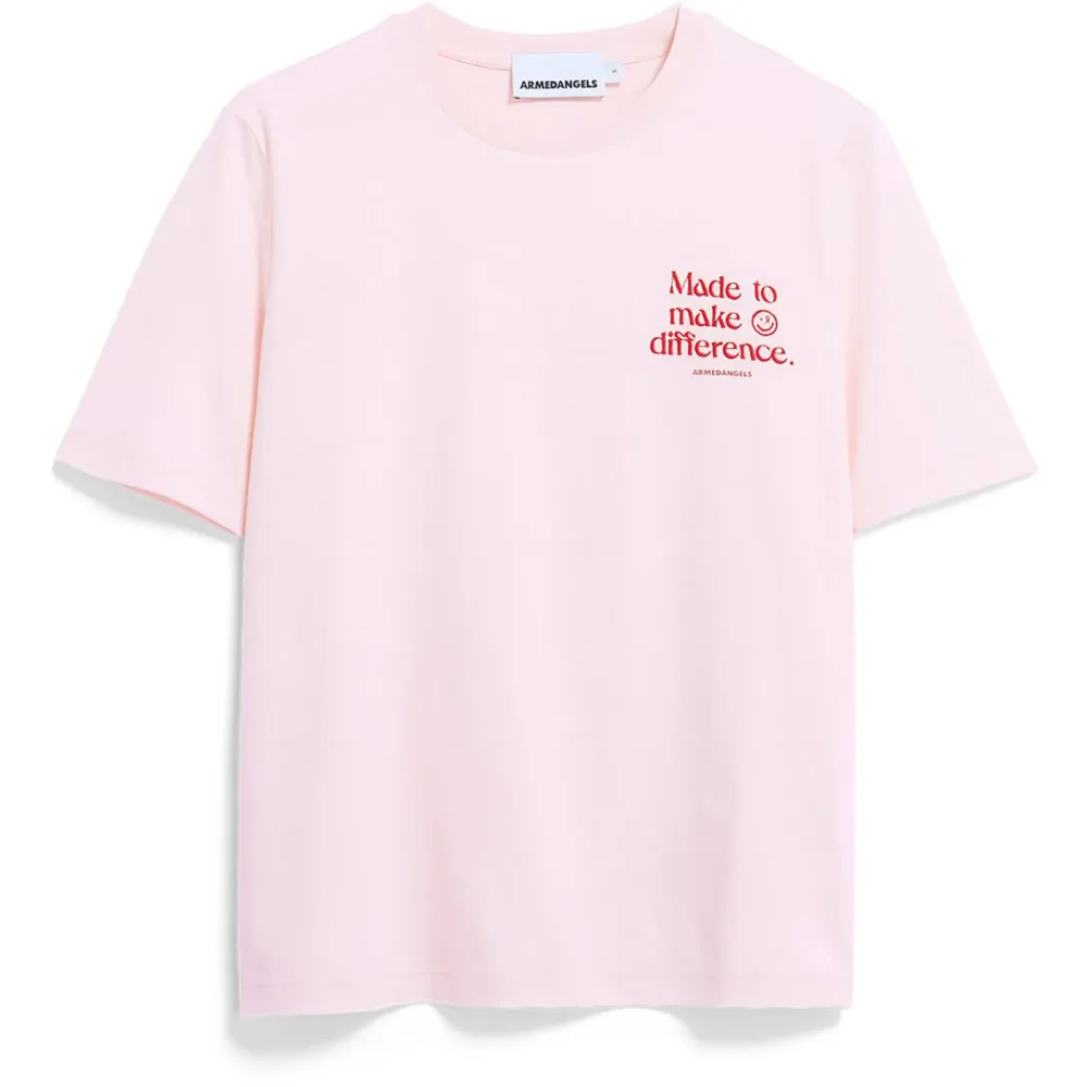 Armedangels Damen Lualaa Embro T-Shirt