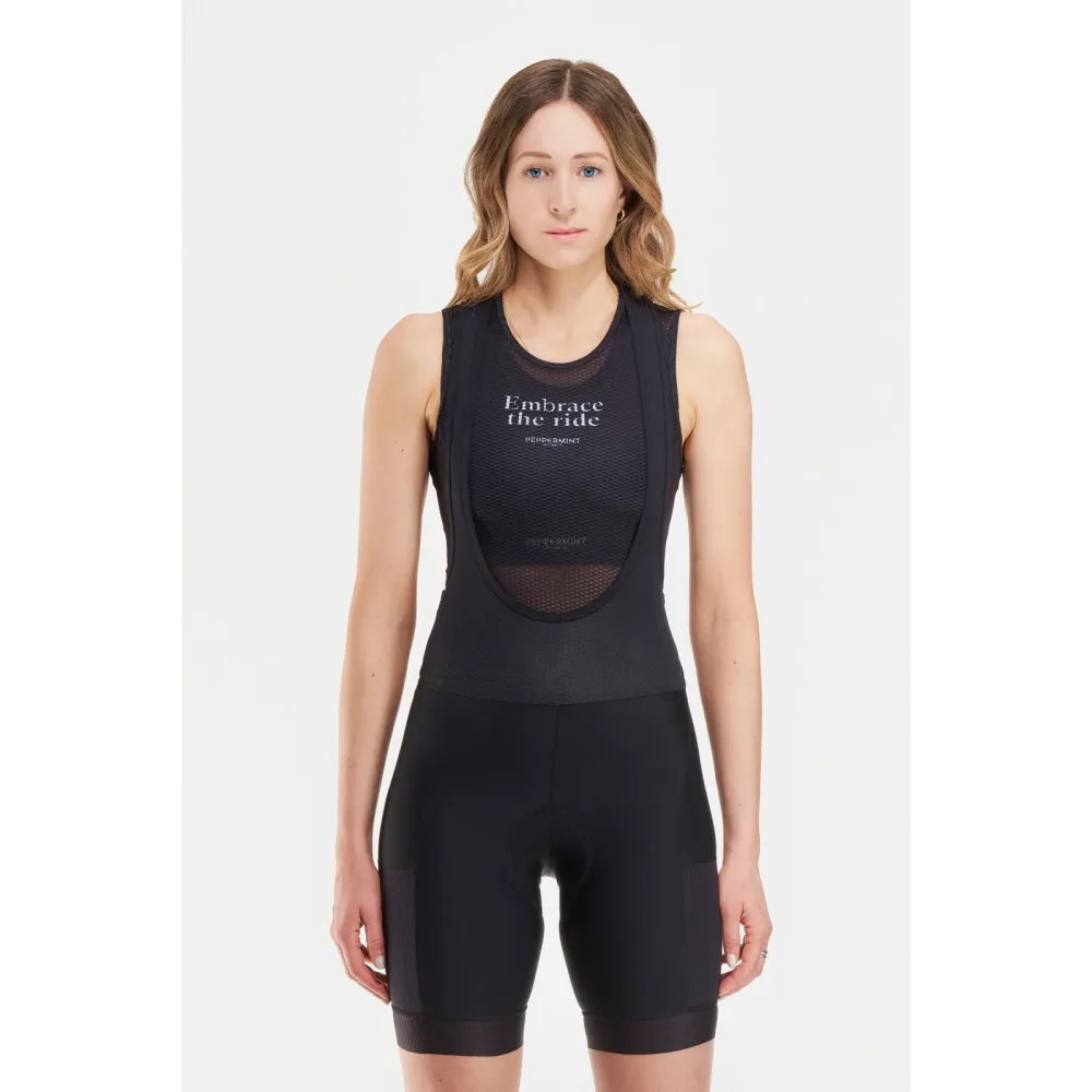 Peppermint Damen Signature Cargo Bib kurz