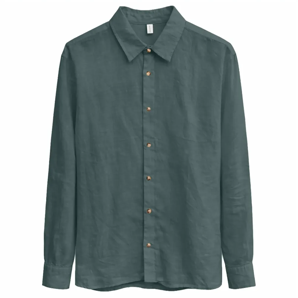 Mazine Herren Classic Linen Hemd