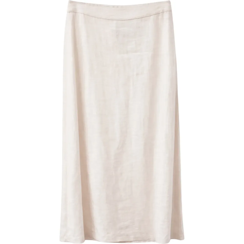 Mazine Damen Linen Midi Rock