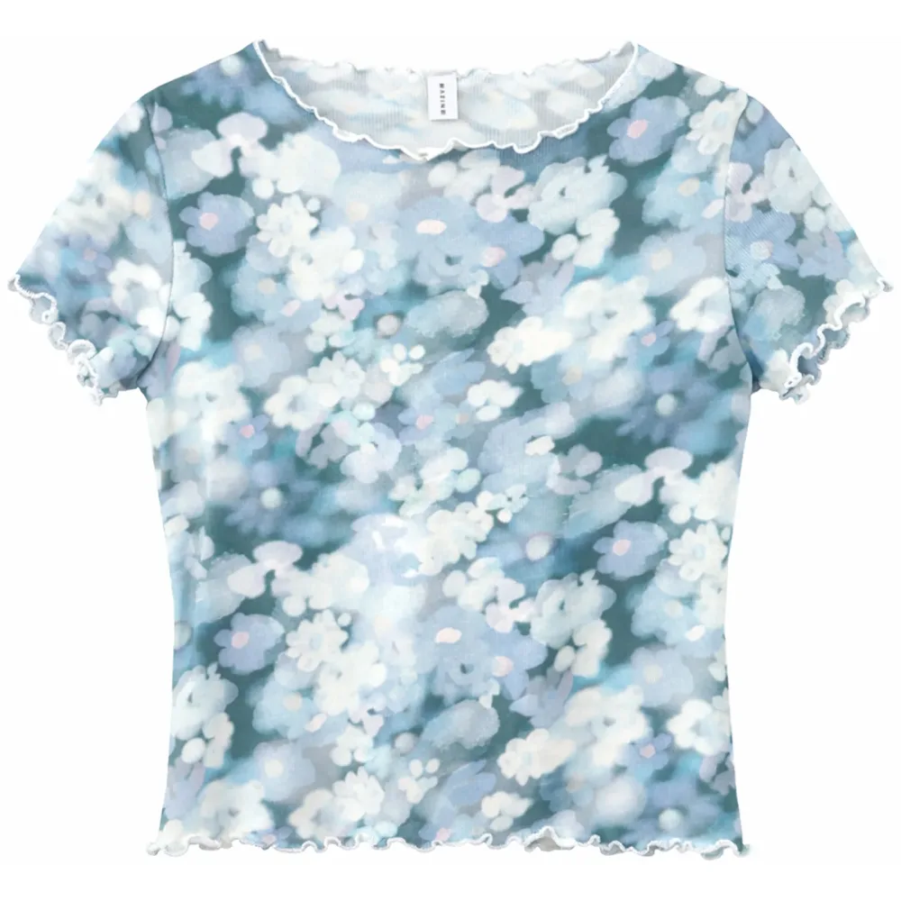 Mazine Damen Babylock Hems Printed T-Shirt