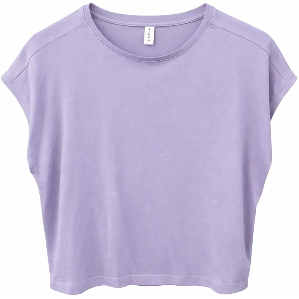 Mazine Damen Ecovero Viscose Cropped T-Shirt