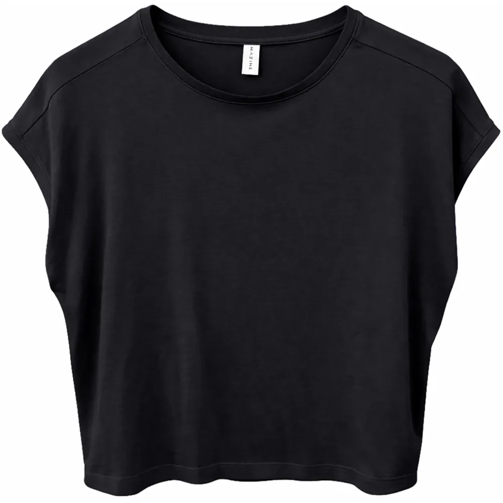 Mazine Damen Ecovero Viscose Cropped T-Shirt
