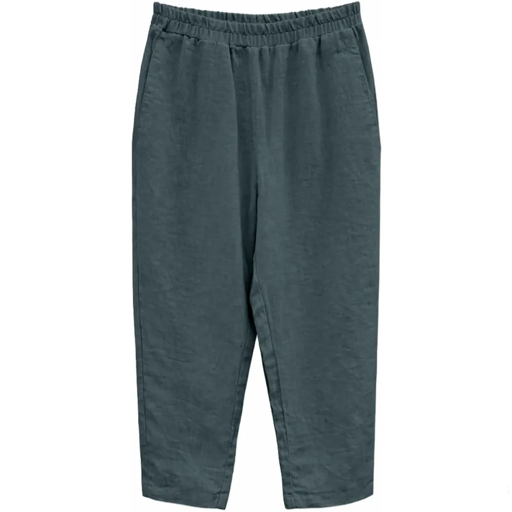 Mazine Damen Straight Leg Linen Hose