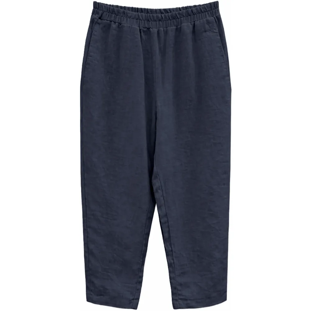 Mazine Damen Straight Leg Linen Hose