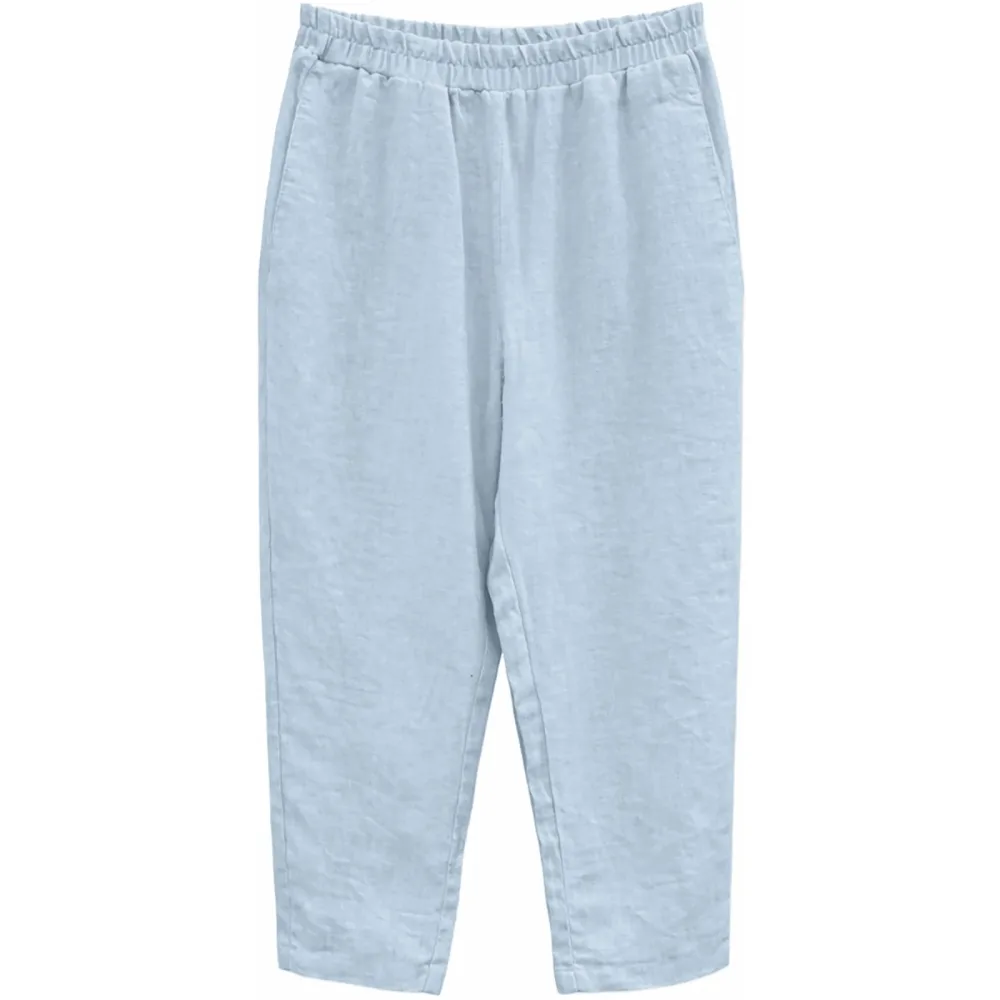 Mazine Damen Straight Leg Linen Hose