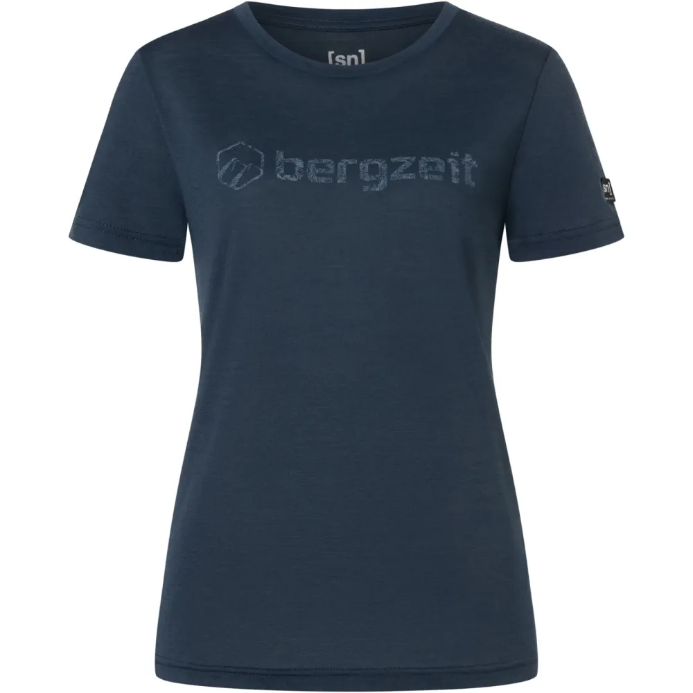 Super.Natural Damen Bergzeit Lines T-Shirt