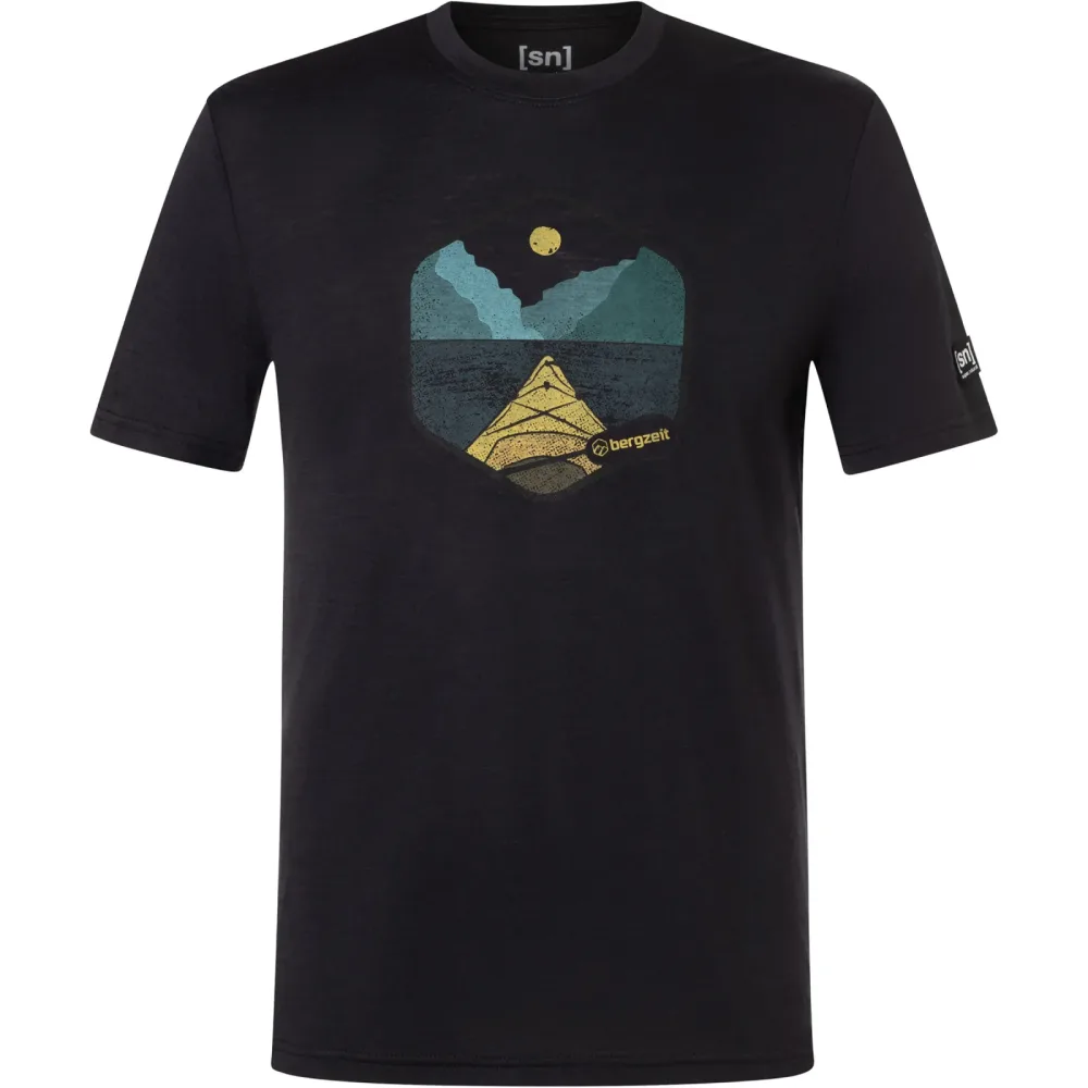 Super.Natural Herren Bergzeit Fiordo T-Shirt