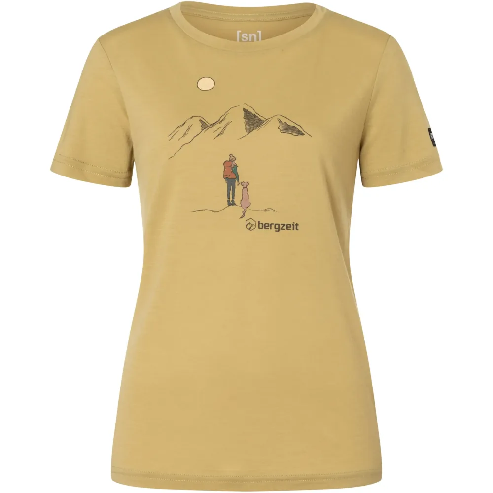 Super.Natural Damen Bergzeit Share The View T-Shirt