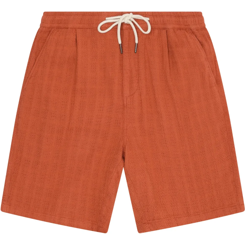 KnowledgeCotton Apparel Herren Fig Structured Shorts