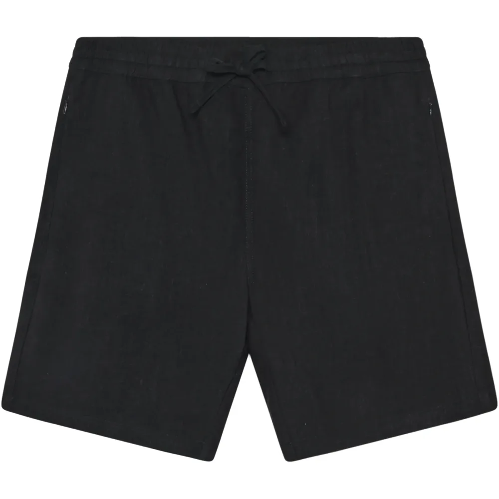 KnowledgeCotton Apparel Herren Fig Linen-Mix Shorts