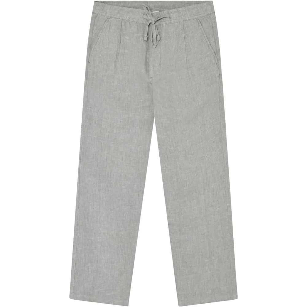 KnowledgeCotton Apparel Herren Fig Loose Linen Hose