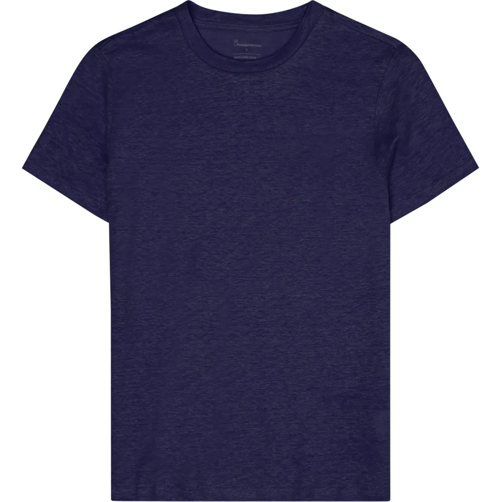 KnowledgeCotton Apparel Damen Regular Linen T-Shirt