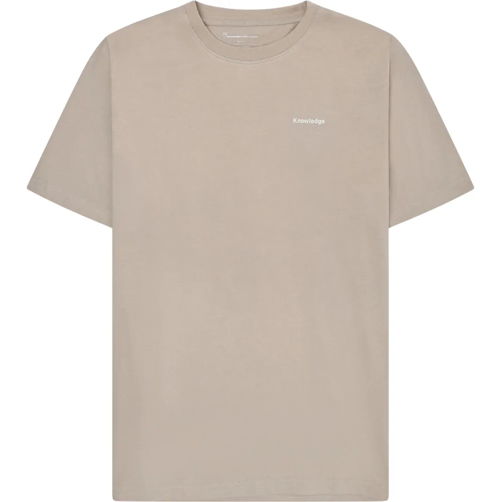 KnowledgeCotton Apparel Herren Back Print T-Shirt