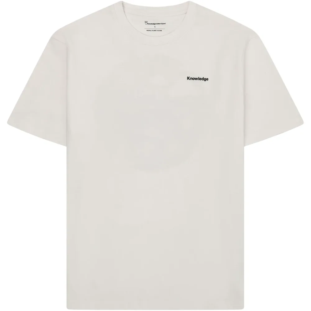 KnowledgeCotton Apparel Herren Back Print T-Shirt
