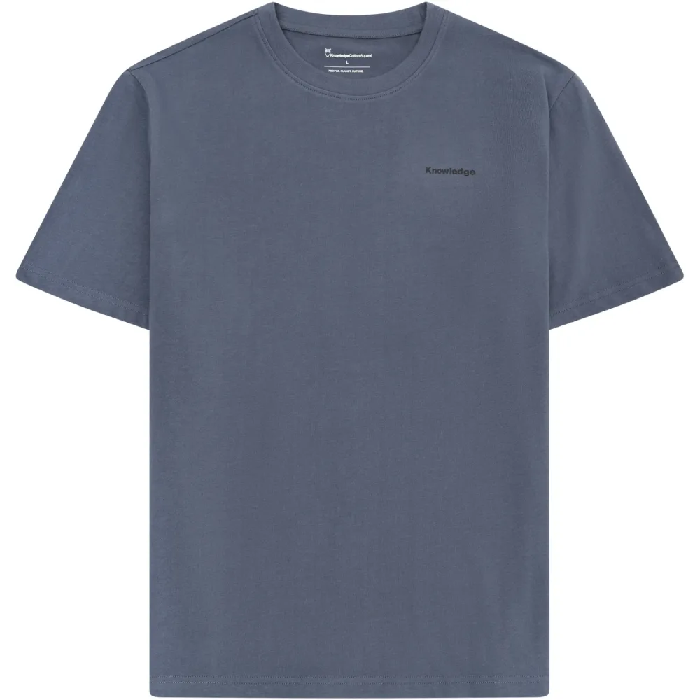 KnowledgeCotton Apparel Herren Back Print T-Shirt