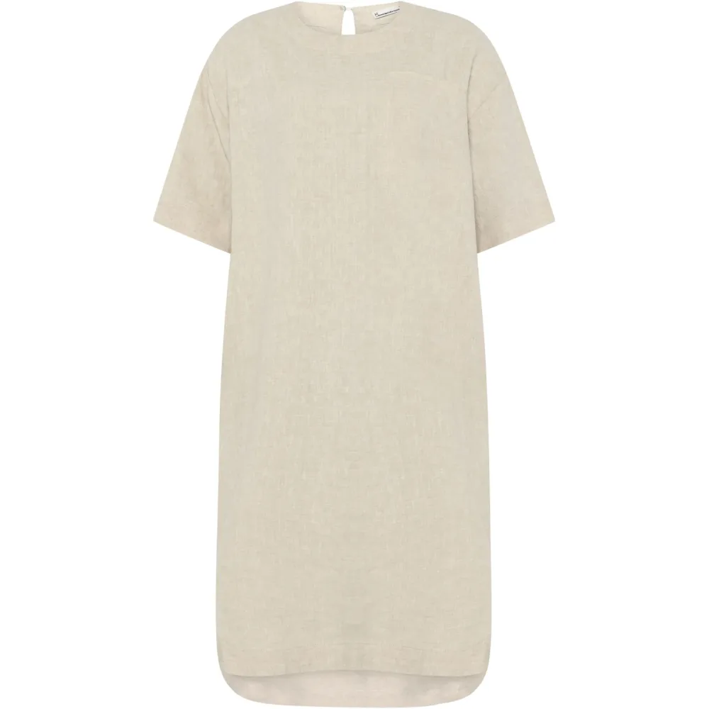 KnowledgeCotton Apparel Damen Linen Kleid