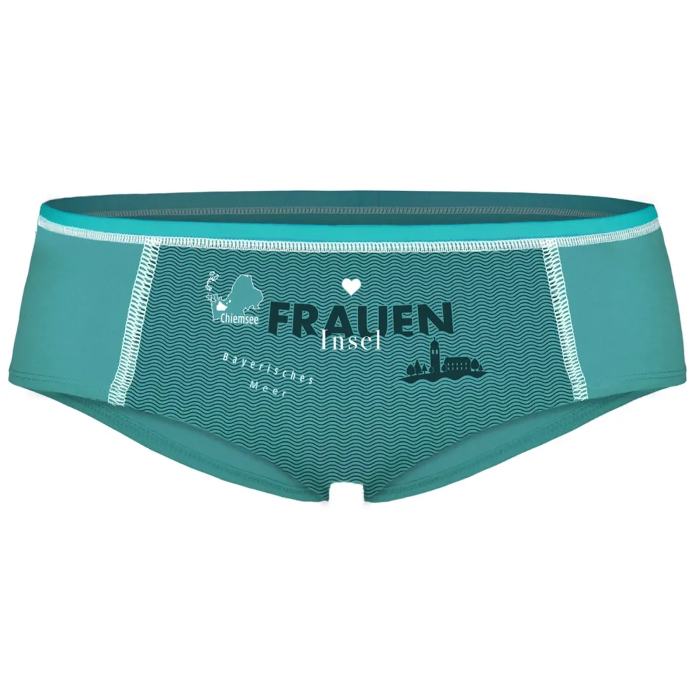 Ein schöner Fleck Erde Damen Fraueninsel Unterhose