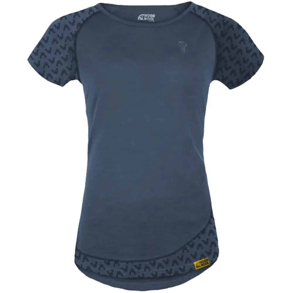 Grüezi Bag Damen Deanna Boulder WoodWool T-Shirt