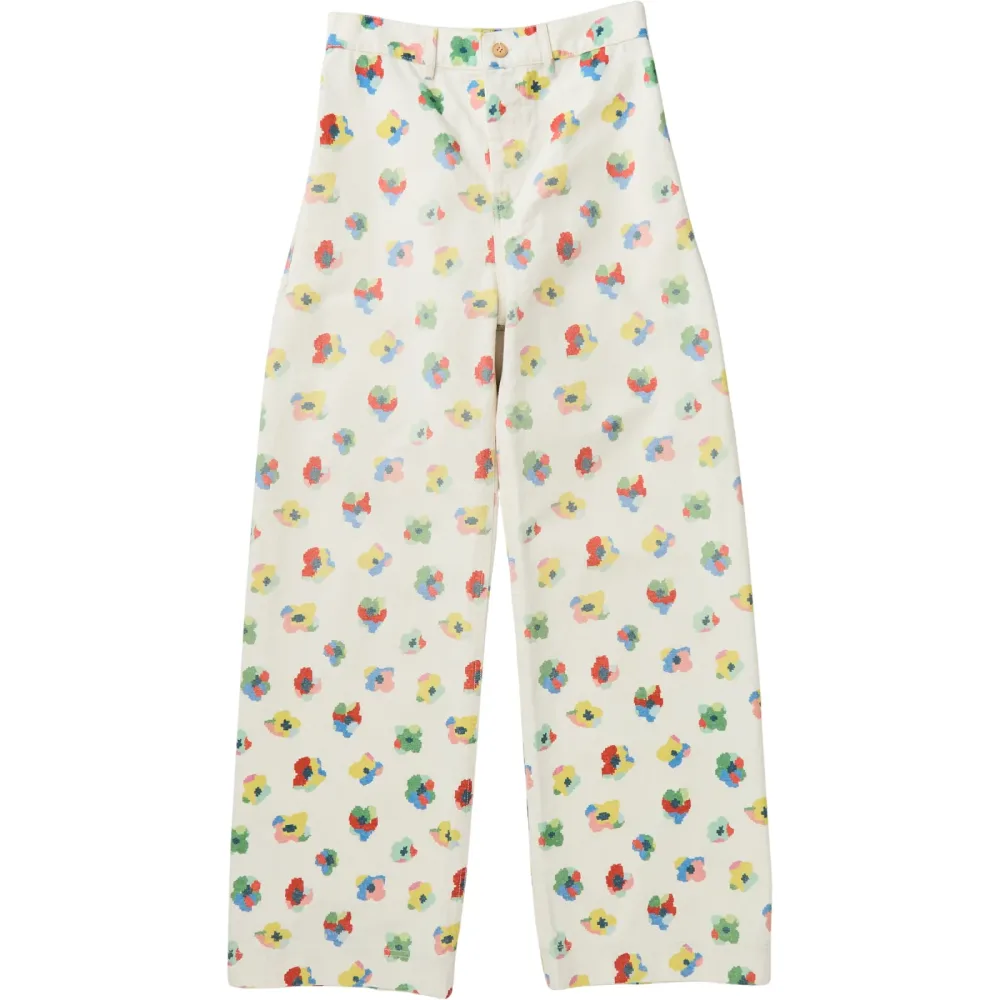Brava Fabrics Damen Mini Flower Straigh Hose