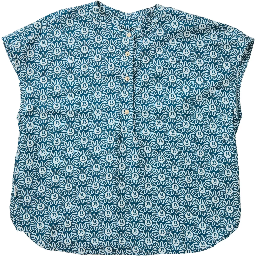 Brava Fabrics Damen Asis Percales Daisy Bluse