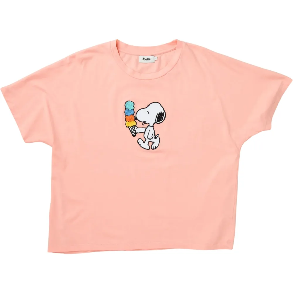 Brava Fabrics Damen Peanuts Icecream T-Shirt