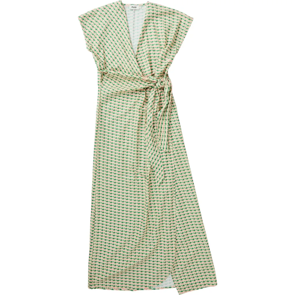 Brava Fabrics Damen Sardinas Kimono Kleid