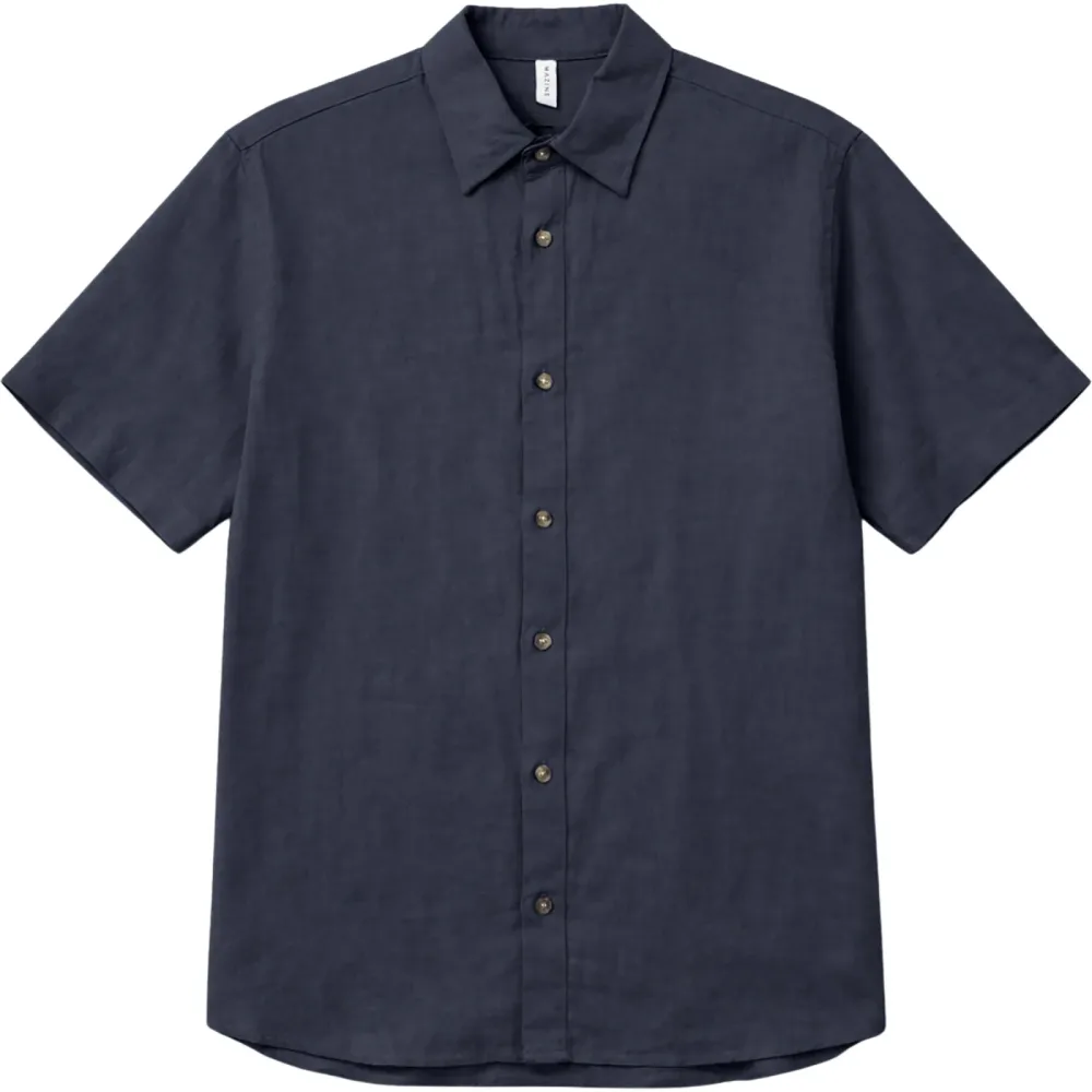 Mazine Herren Shortsleeve Linen Hemd