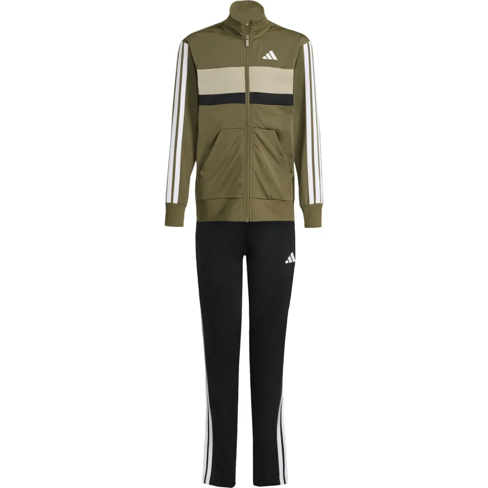 adidas Kinder Tiberio 3 Stripes Tracksuit Set