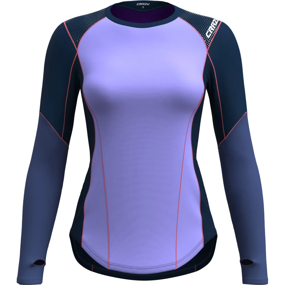 Crazy Damen Shot Longsleeve