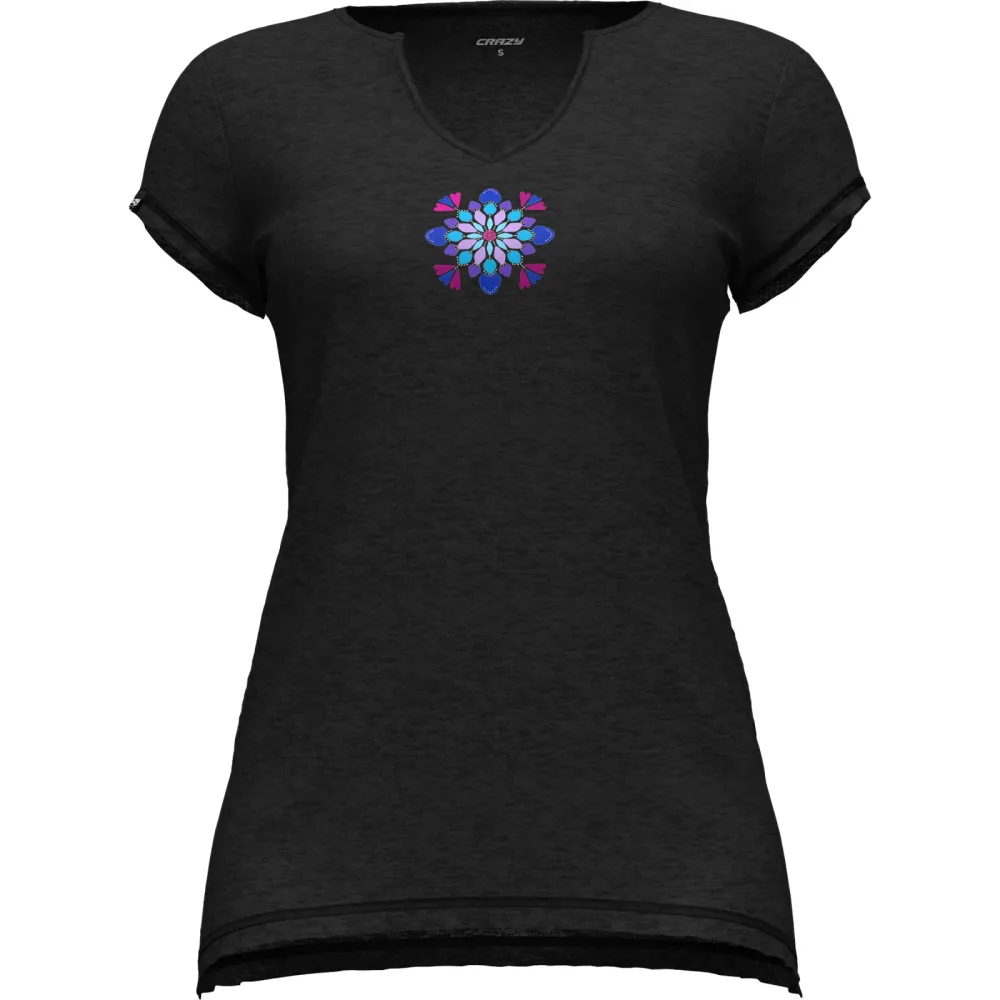 Crazy Damen Mandala T-Shirt