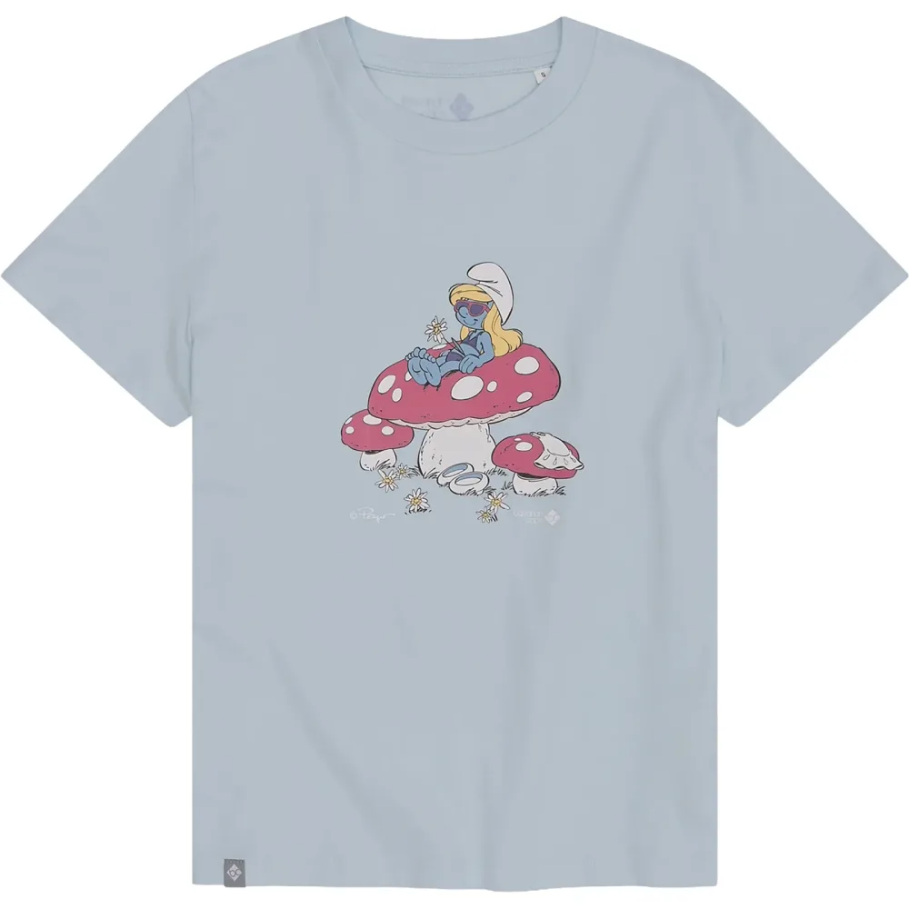 Bavarian Caps Damen Schlumpfines Schwammerlsofa T-Shirt