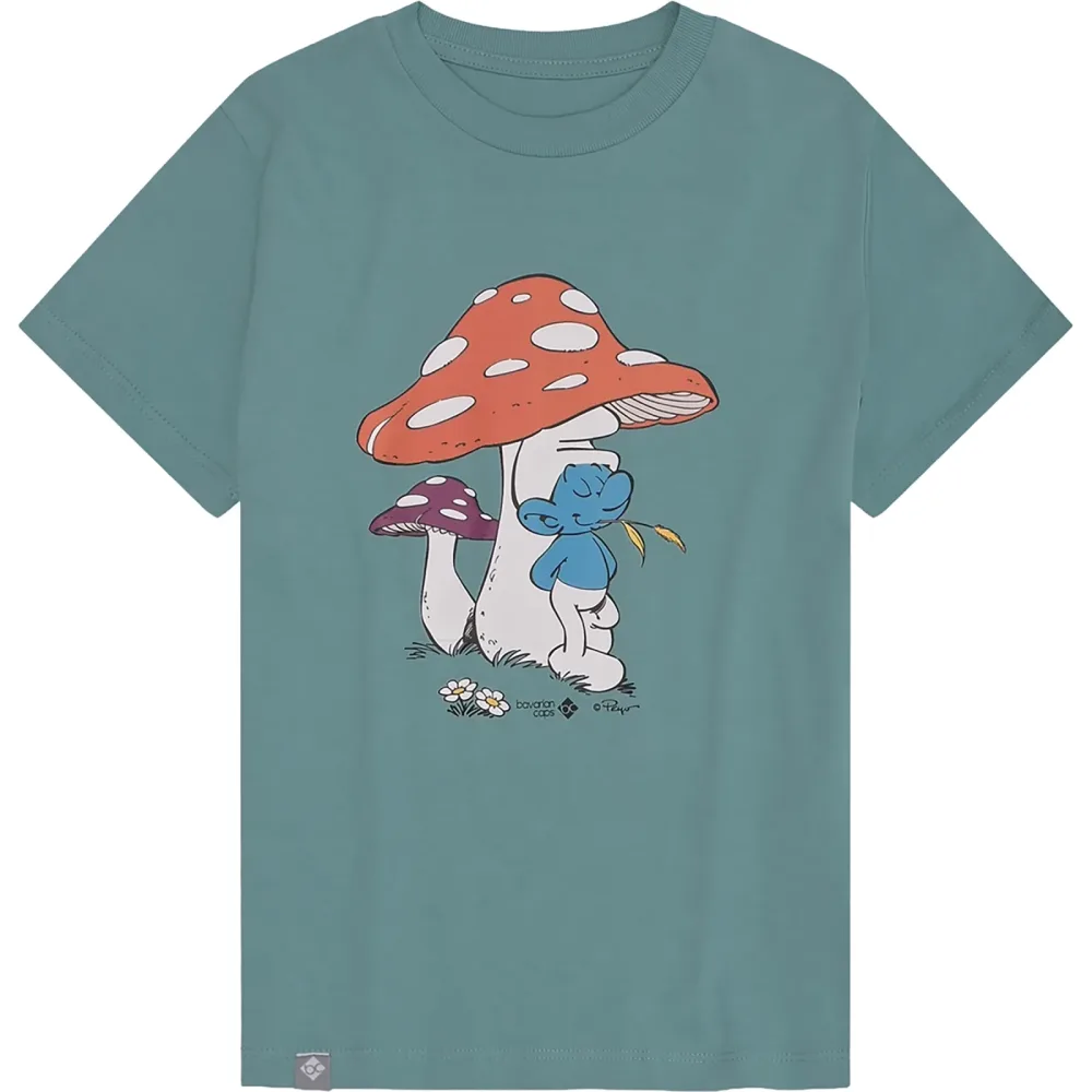Bavarian Caps Kinder Schlümpfe: Schwammerlschirm T-Shirt