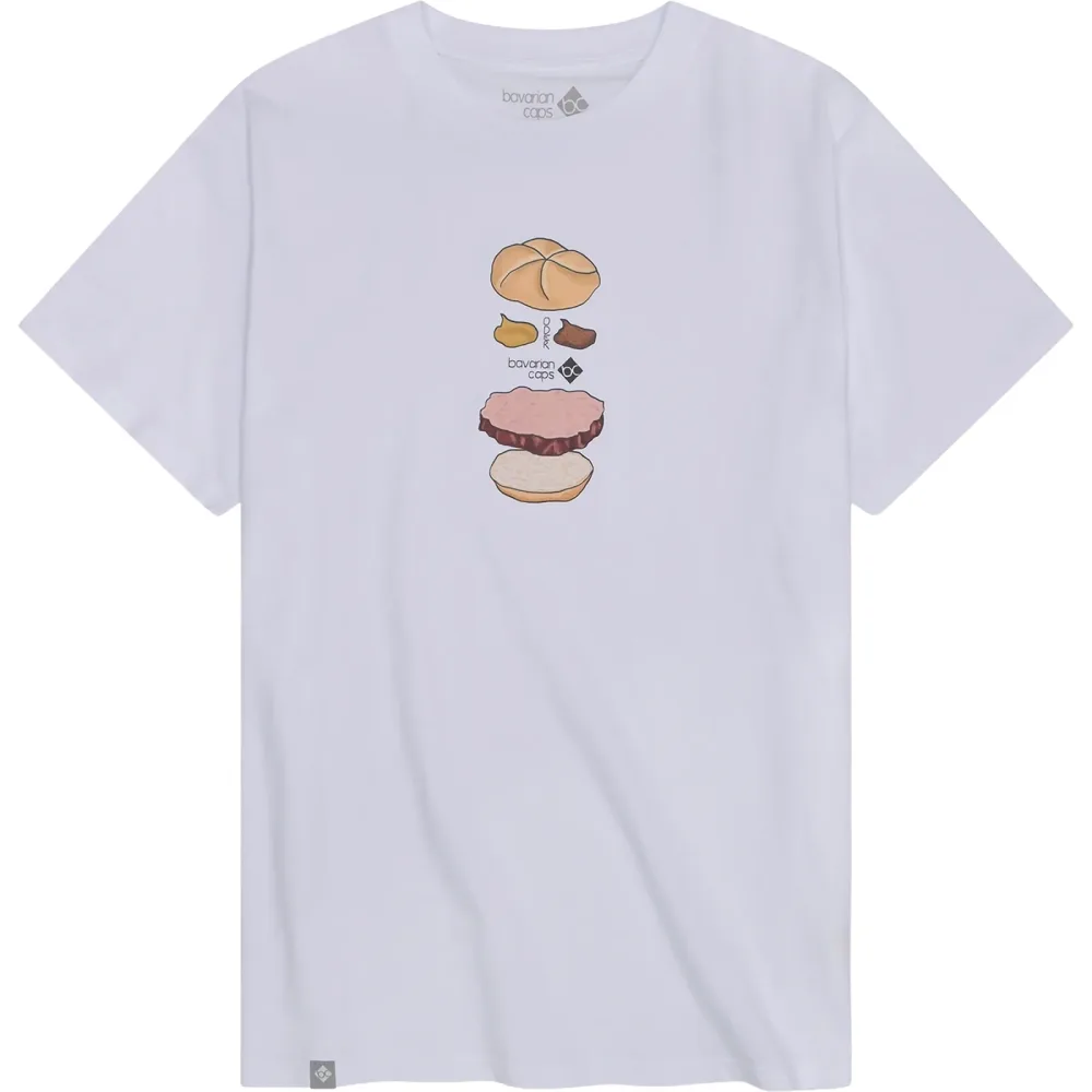 Bavarian Caps Herren Bavarian Burger T-Shirt