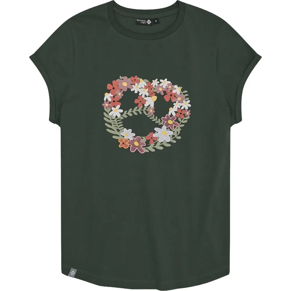 Bavarian Caps Damen Blumenbreze T-Shirt
