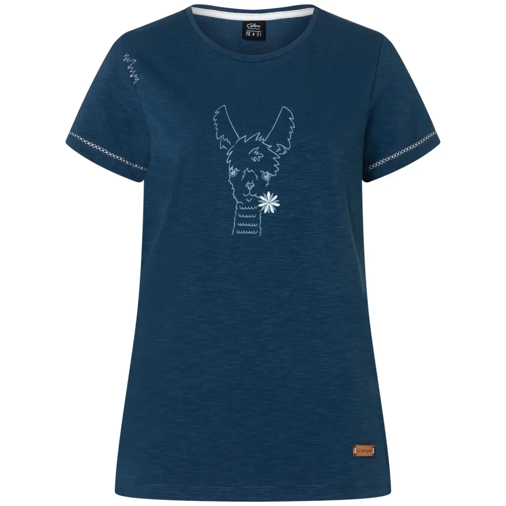 Chillaz Damen Bergzeit Gandia Happy Alpaca T-Shirt