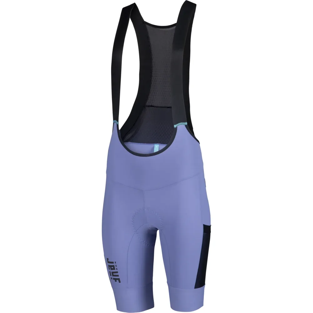 Bergzeit Basics Damen Jeuf Pro Gravel Cargo Bib kurz