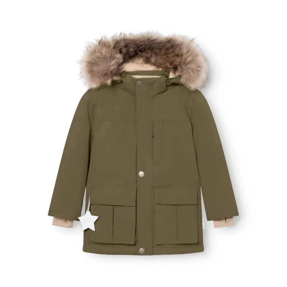 Mini A Ture Kinder Matkastorio Fleece Lined Winter Jacke