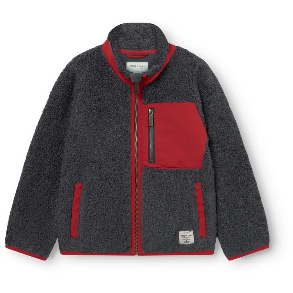 Mini A Ture Kinder Matalinur Teddyfleece Jacke