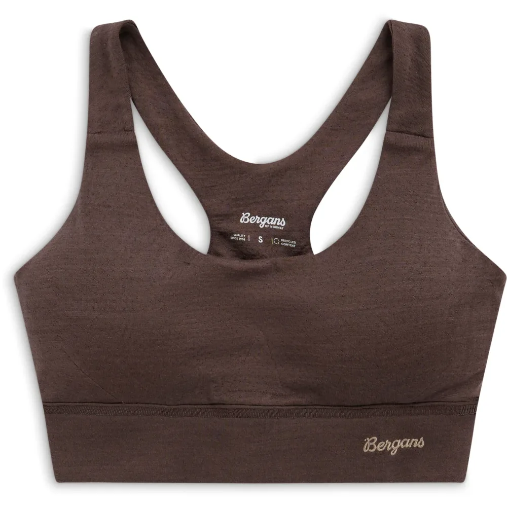 Bergans Damen Vega Light Support Wool Sport BH
