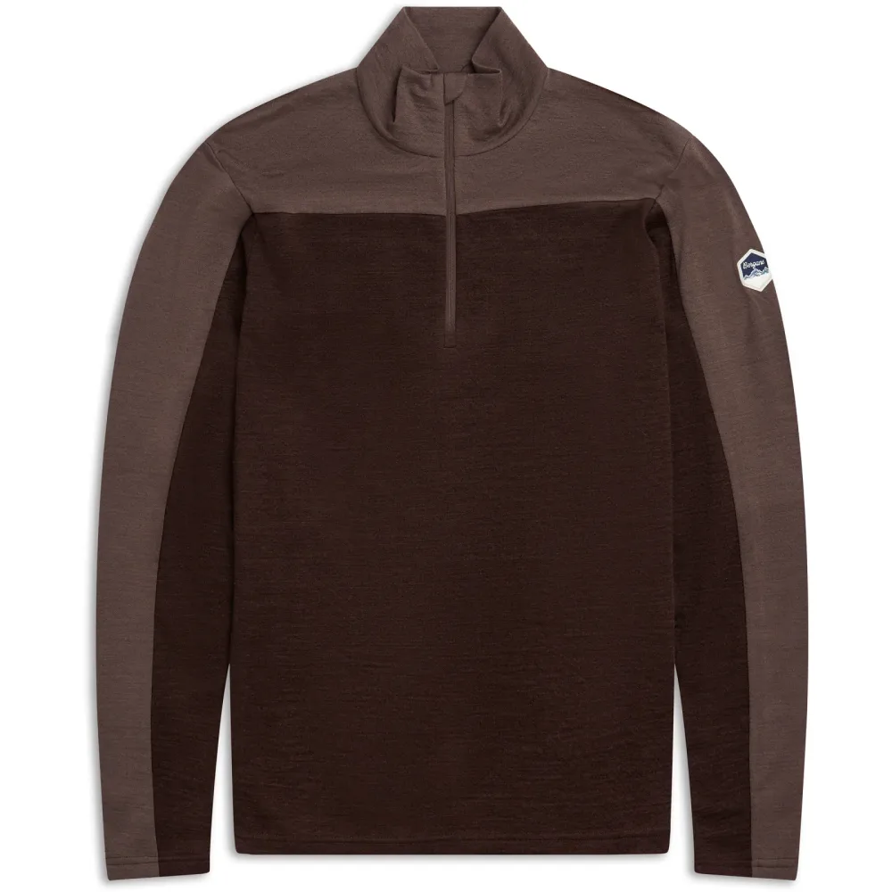 Bergans Herren Inner:Dual Merino Half Zip Longsleeve