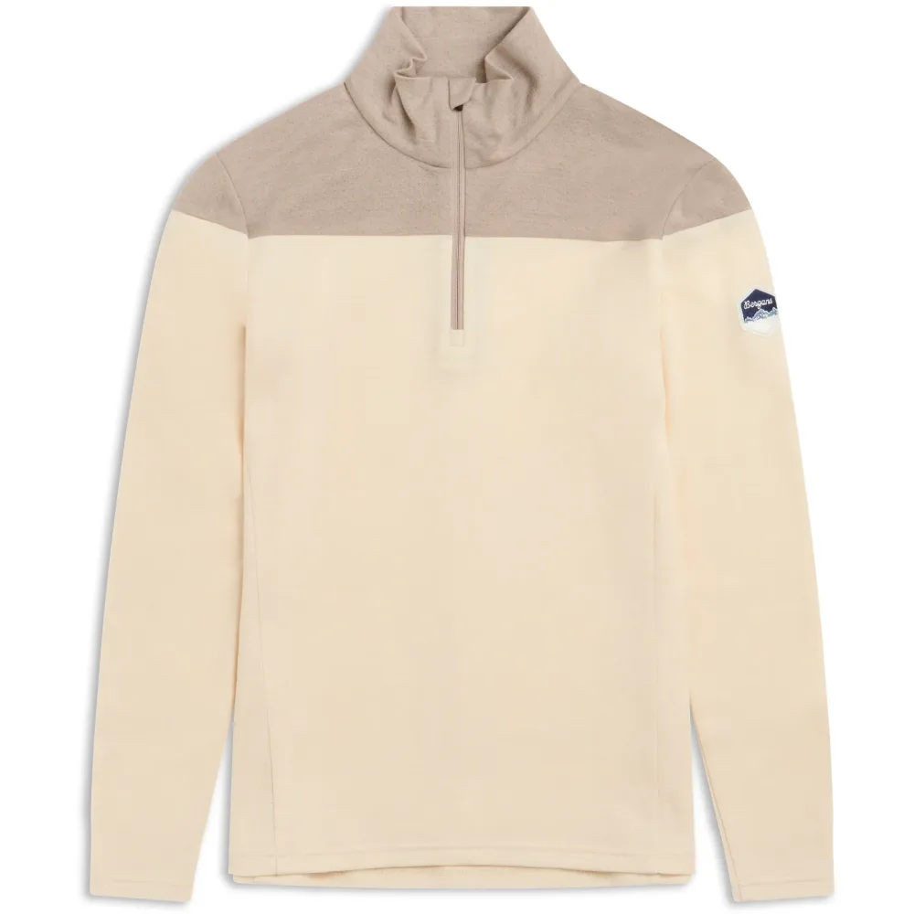 Bergans Damen Inner:Dual Merino Half Zip Longsleeve