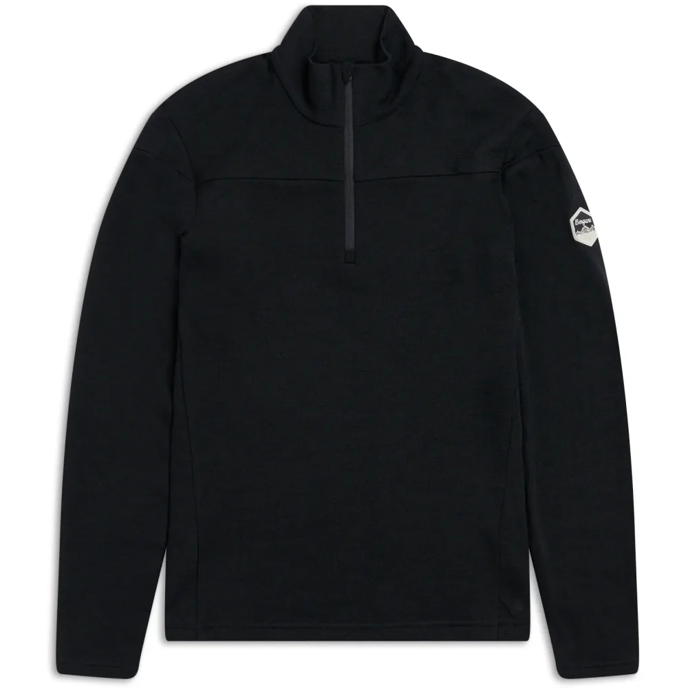 Bergans Damen Inner:Dual Merino Half Zip Longsleeve