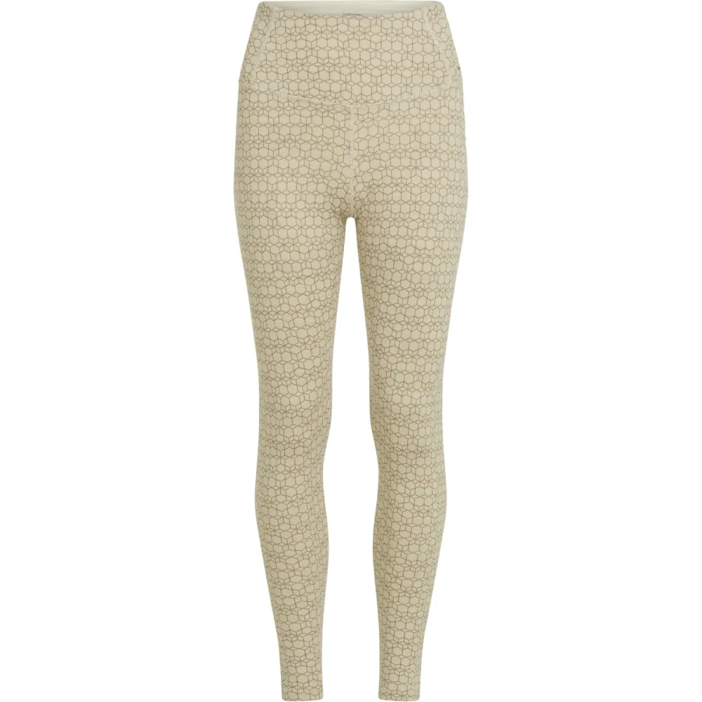 Icebreaker Damen Merino 260 Oasis Vertex High Rise Alpine Geo Hose